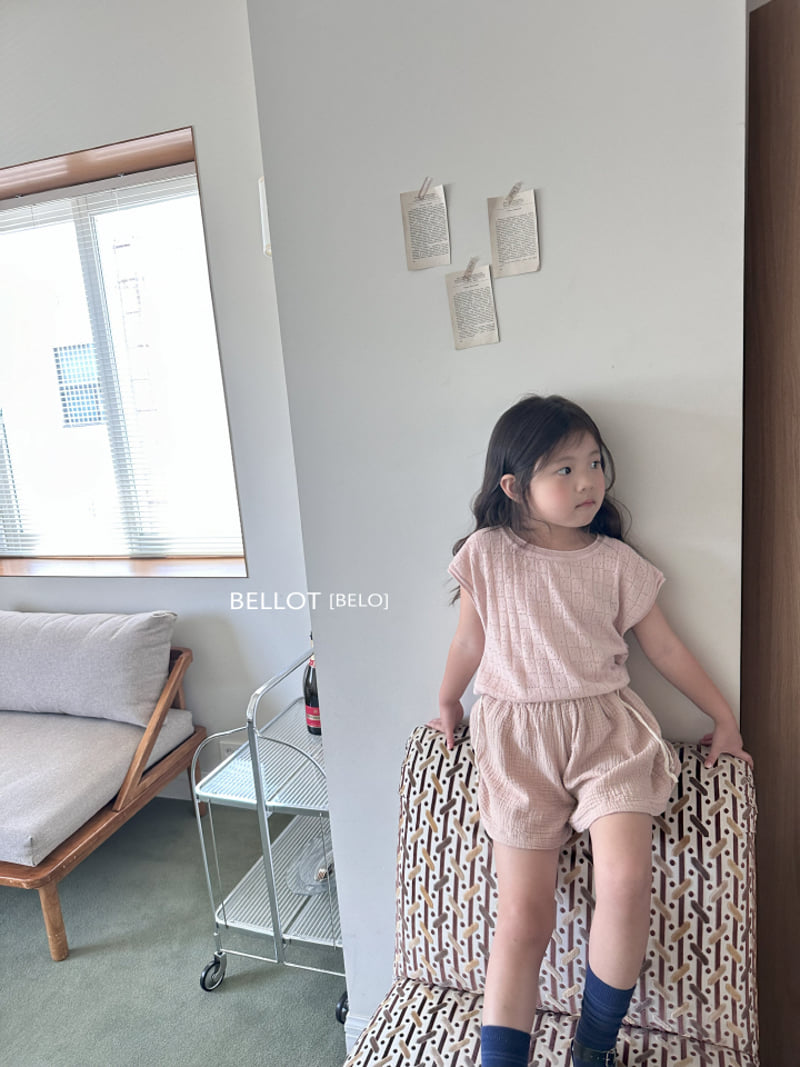 Bellot - Korean Children Fashion - #littlefashionista - Dice Knit Tee