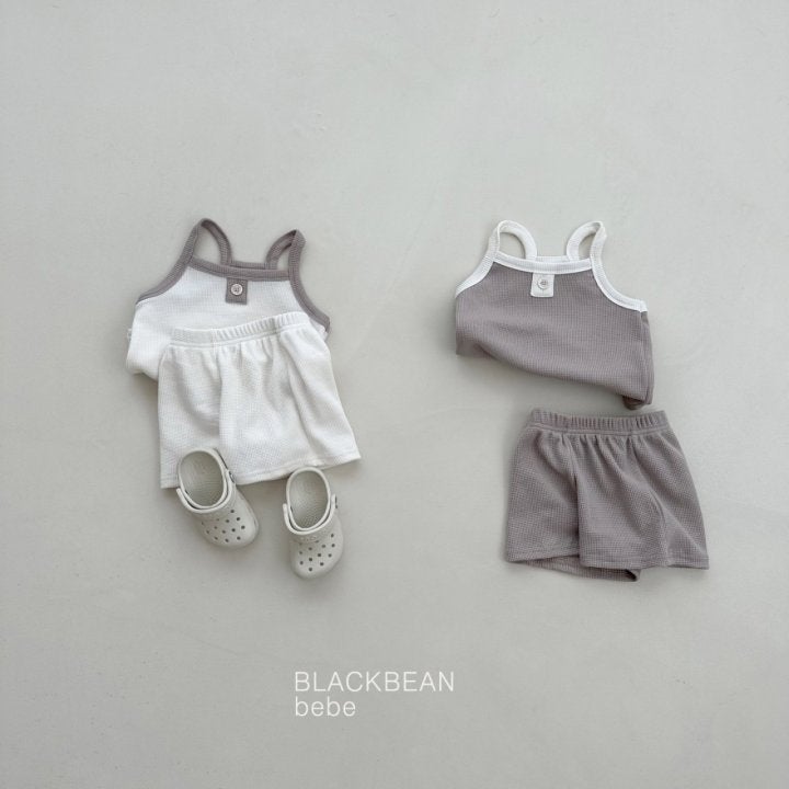 Black Bean - Korean Baby Fashion - #babyboutiqueclothing - Ato Bebe Top Bottom Set - 2