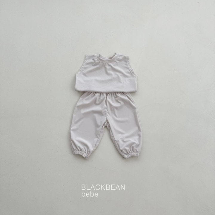 Black Bean - Korean Baby Fashion - #babyfashion - Spring Bebe Top Bottom Set - 3