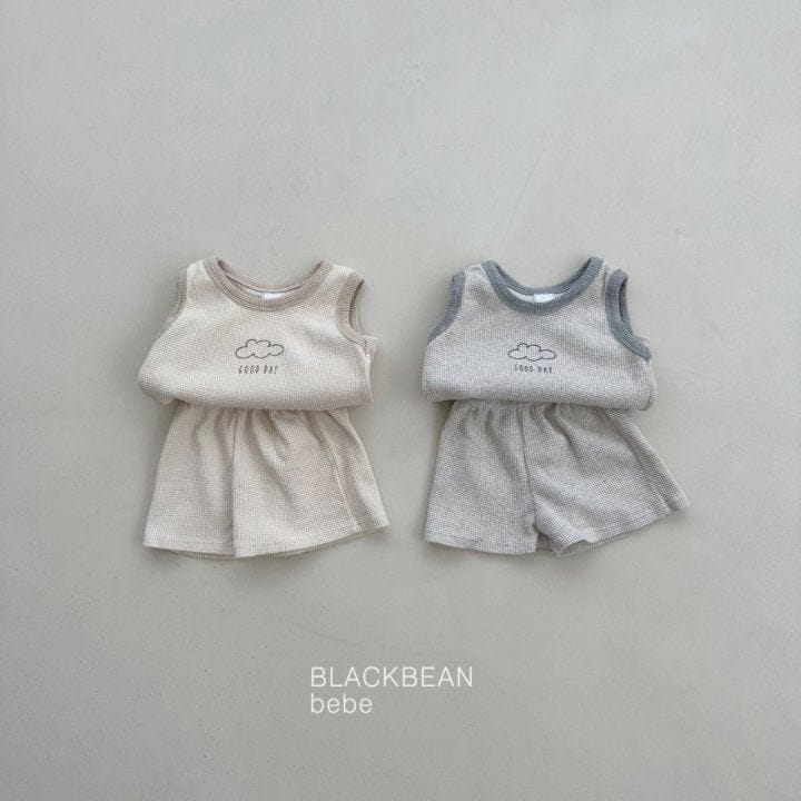 Black Bean - Korean Baby Fashion - #babyfever - Gurmi Bebe Top Bottom Set - 8