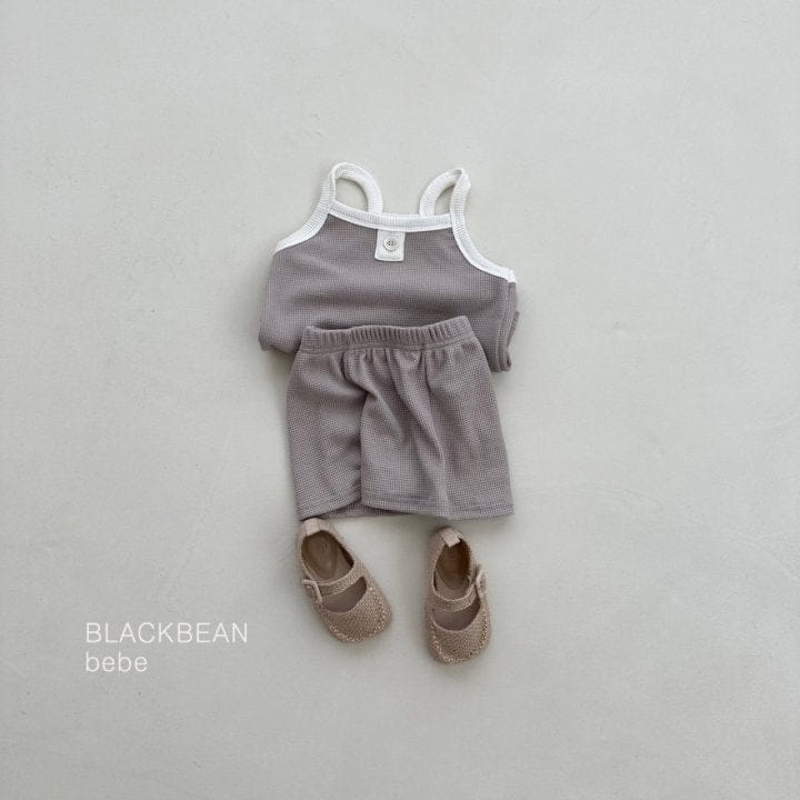 Black Bean - Korean Baby Fashion - #babyfever - Ato Bebe Top Bottom Set - 5