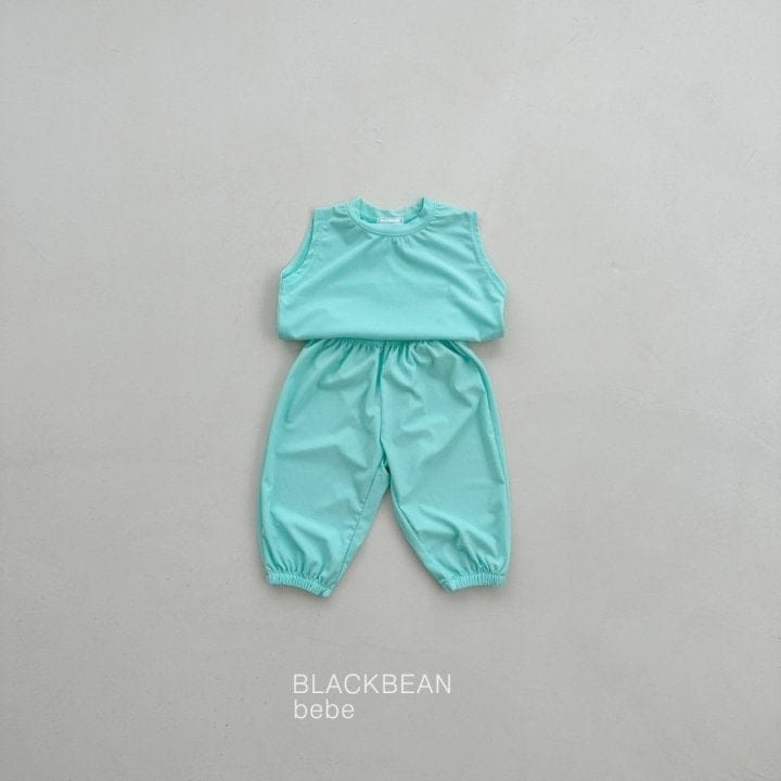 Black Bean - Korean Baby Fashion - #babyfashion - Spring Bebe Top Bottom Set - 4