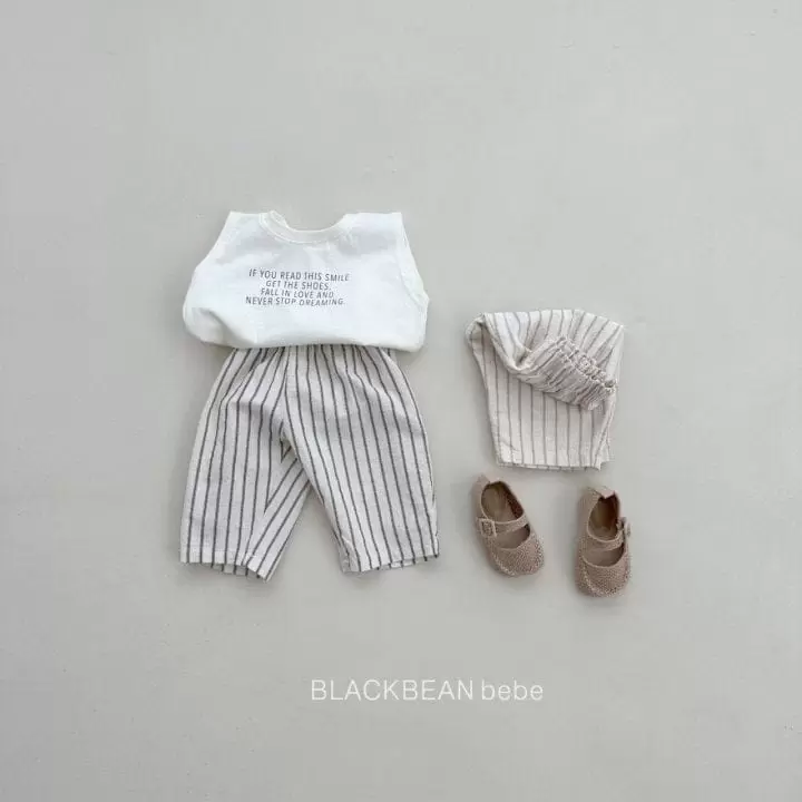 Black Bean - Korean Baby Fashion - #babyootd - Natural Bebe Pants - 5