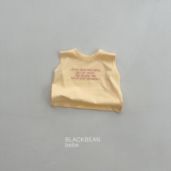 Black Bean - Korean Baby Fashion - #babyoutfit - IF You Bebe Sleeveless Tee - 8