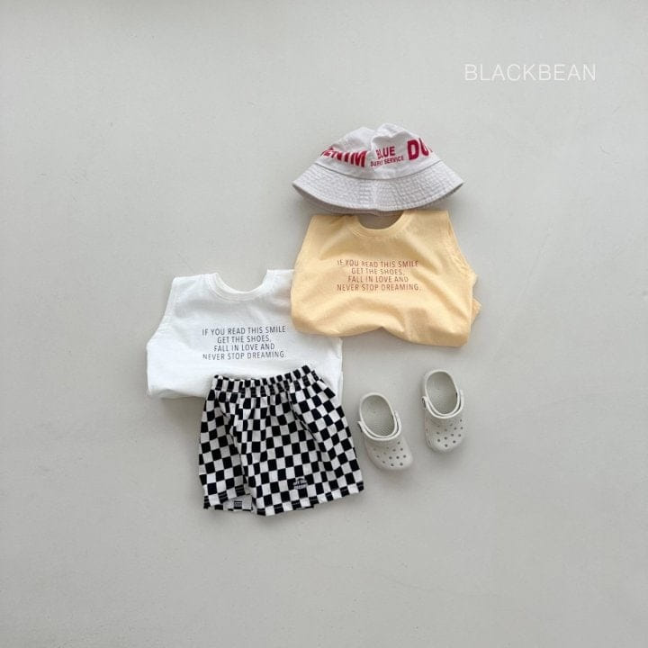 Black Bean - Korean Children Fashion - #Kfashion4kids - If You Sleeveless Tee - 2