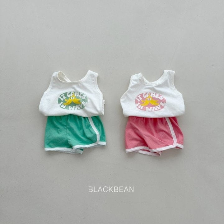 Black Bean - Korean Children Fashion - #Kfashion4kids - Bana Top Bottom Set