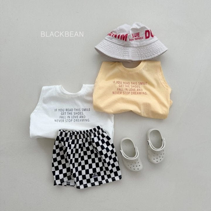 Black Bean - Korean Children Fashion - #childrensboutique - If You Sleeveless Tee - 9