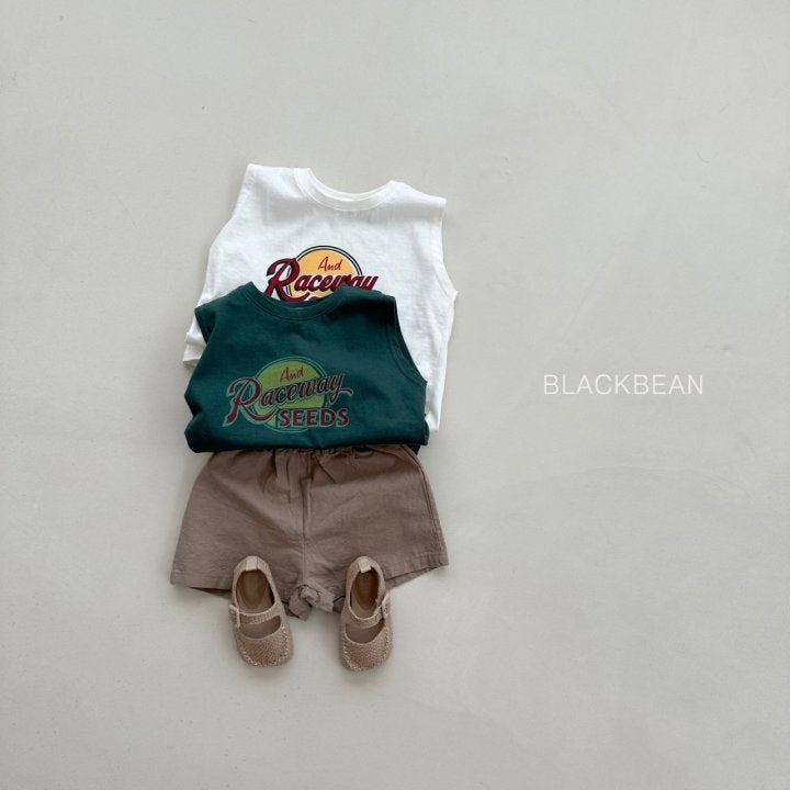 Black Bean - Korean Children Fashion - #fashionkids - Lacying Sleeveless Tee