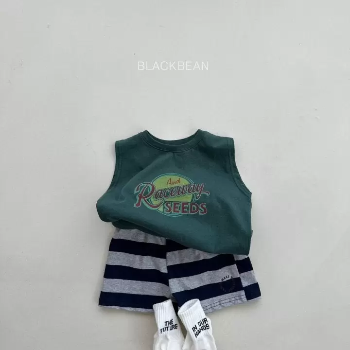 Black Bean - Korean Children Fashion - #littlefashionista - Lacying Sleeveless Tee - 6