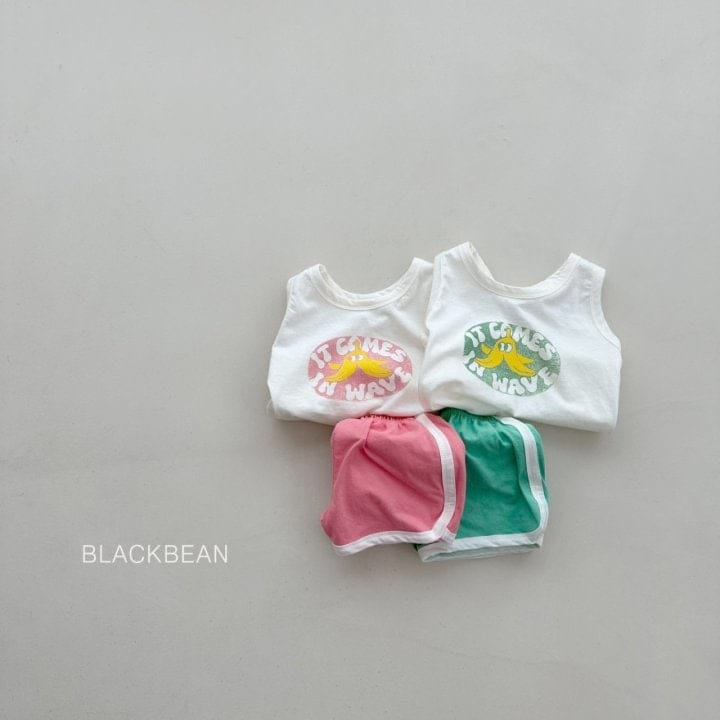 Black Bean - Korean Children Fashion - #littlefashionista - Bana Top Bottom Set - 2