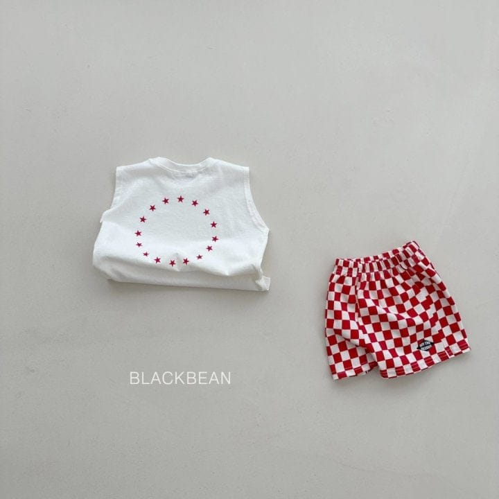 Black Bean - Korean Children Fashion - #magicofchildhood - Star Sleeve Tee - 8