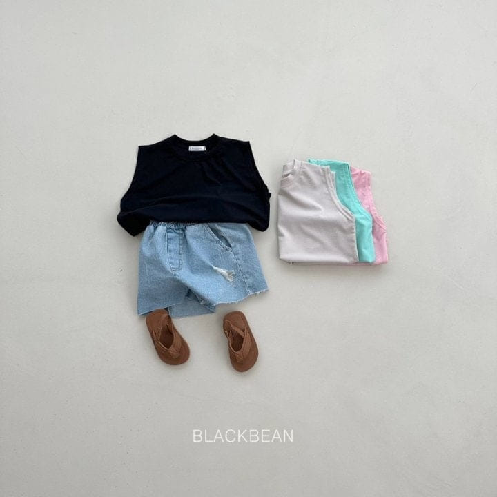 Black Bean - Korean Children Fashion - #minifashionista - Spring Top Bottom Set - 4