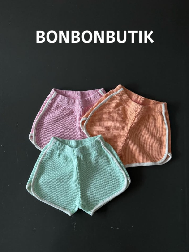 Bon Bon Butik - Korean Children Fashion - #Kfashion4kids - Waffle Shorts