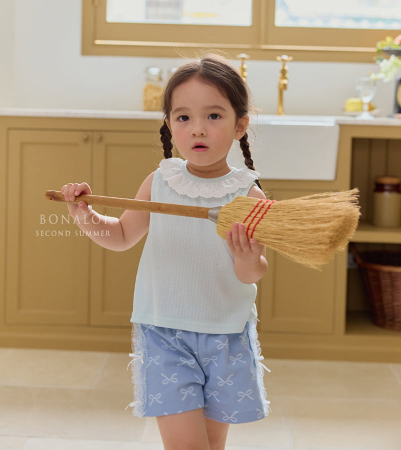 Bonaloi - Korean Children Fashion - #Kfashion4kids - Side Ribbon Shorts - 11