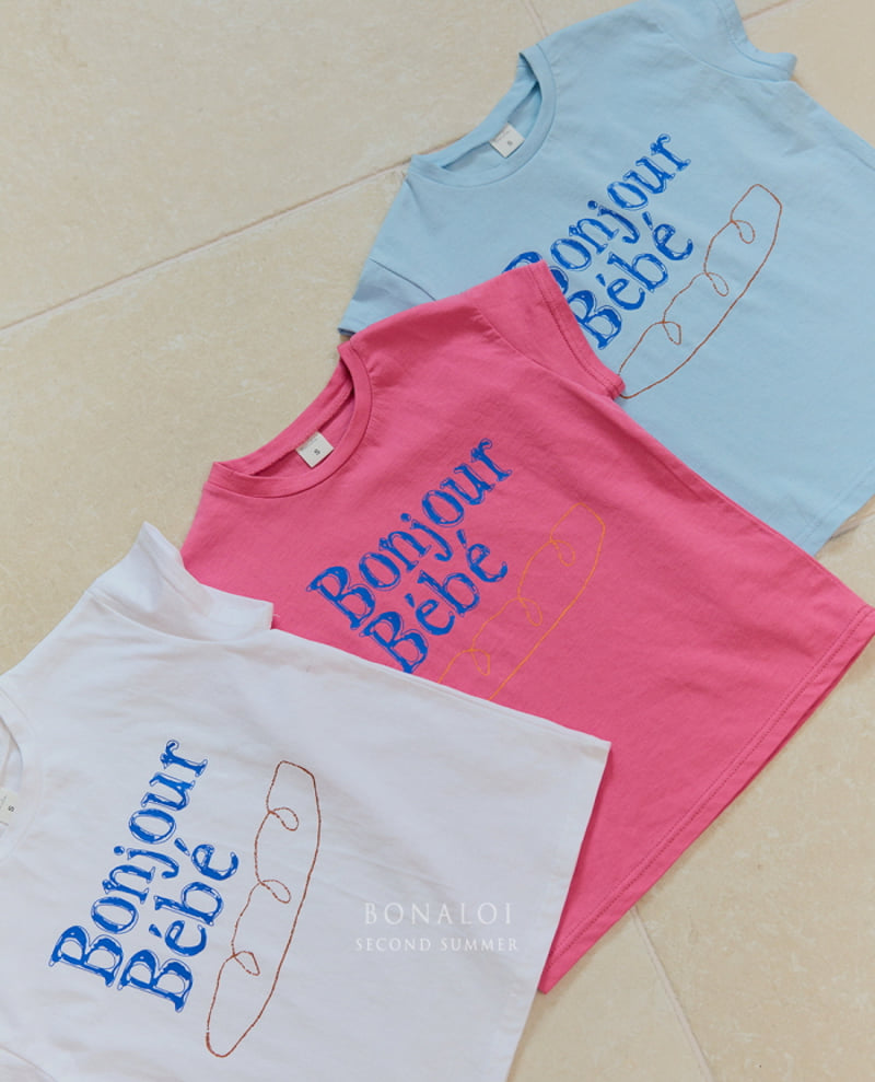 Bonaloi - Korean Children Fashion - #childofig - Baguette Long Tee