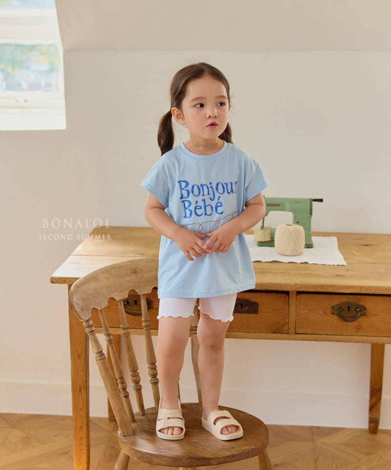 Bonaloi - Korean Children Fashion - #littlefashionista - Baguette Long Tee - 10