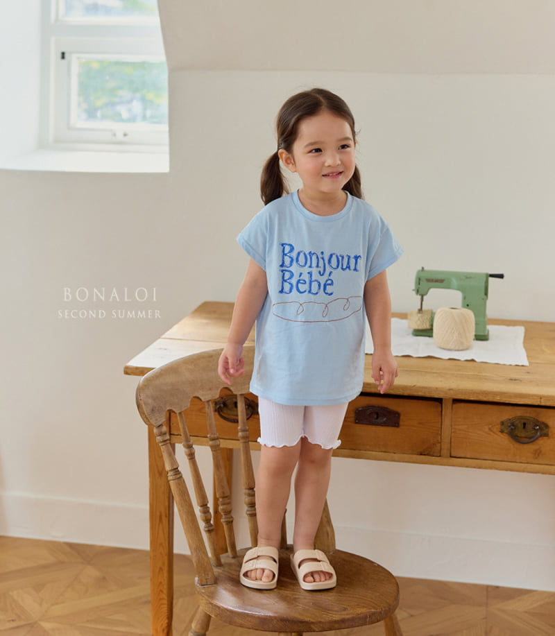 Bonaloi - Korean Children Fashion - #magicofchildhood - Baguette Long Tee - 11