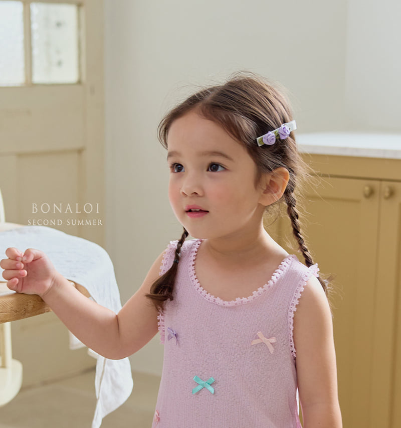 Bonaloi - Korean Children Fashion - #magicofchildhood - Rose Hairpin - 4