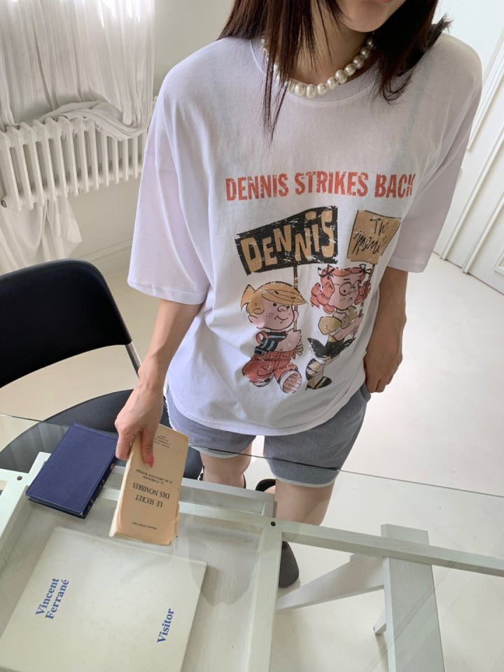 Bricklane - Korean Women Fashion - #momslook - Dennis Tee