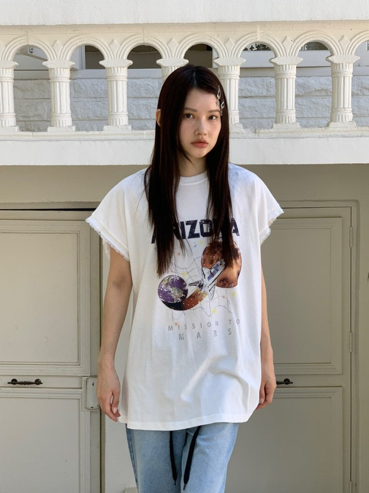 Bricklane - Korean Women Fashion - #momslook - Arizona Tee - 3