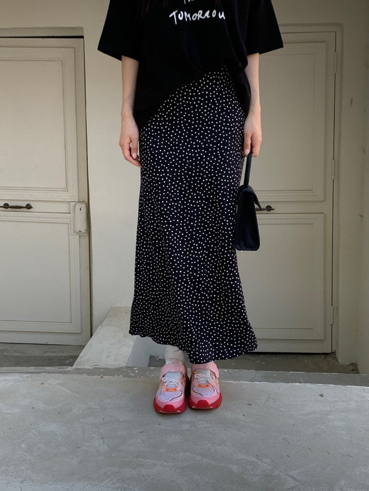 Bricklane - Korean Women Fashion - #momslook - Dot Skirt - 3