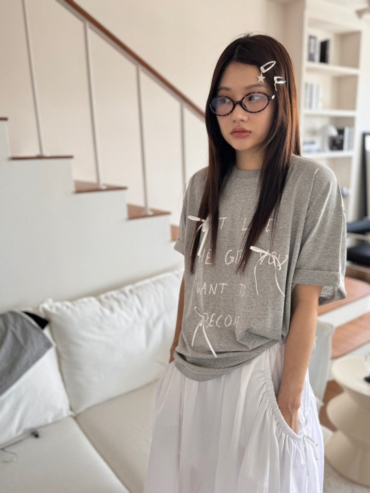 Bricklane - Korean Women Fashion - #pursuepretty - Summer Ribbon Tee - 4