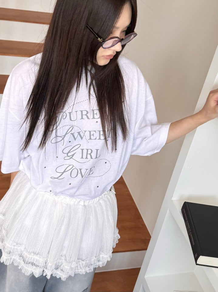 Bricklane - Korean Women Fashion - #womensfashion - Pure Hot Piece Tee - 11