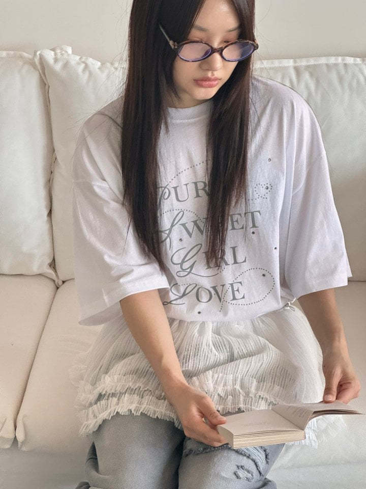 Bricklane - Korean Women Fashion - #womensfashion - Pure Hot Piece Tee - 9