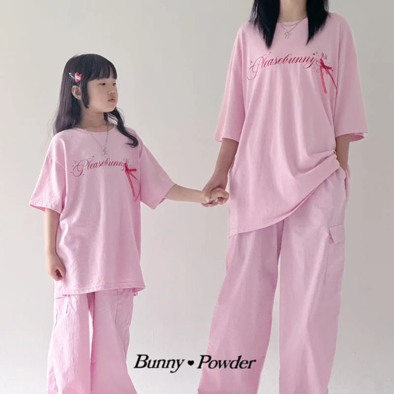 Bunny Powder - Korean Children Fashion - #discoveringself - Key Ring Tee with Mom - 6