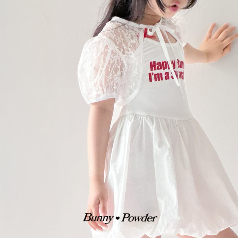 Bunny Powder - Korean Children Fashion - #kidsshorts - SES One-piece - 9