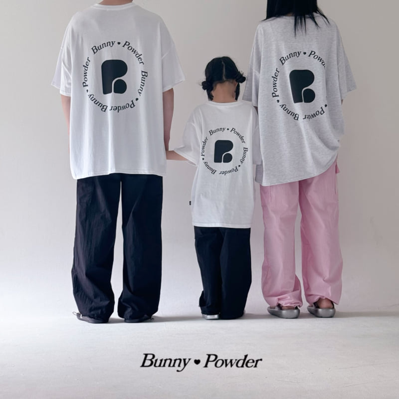 Bunny Powder - Korean Children Fashion - #prettylittlegirls - Bunny Short Sleeved Tee with Mom - 8