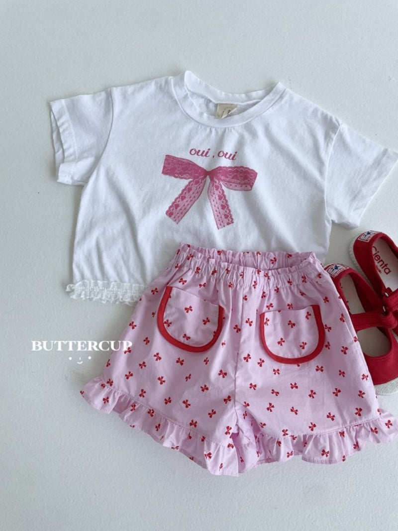 Buttercup - Korean Children Fashion - #Kfashion4kids - Lace Ribbon Tee - 10