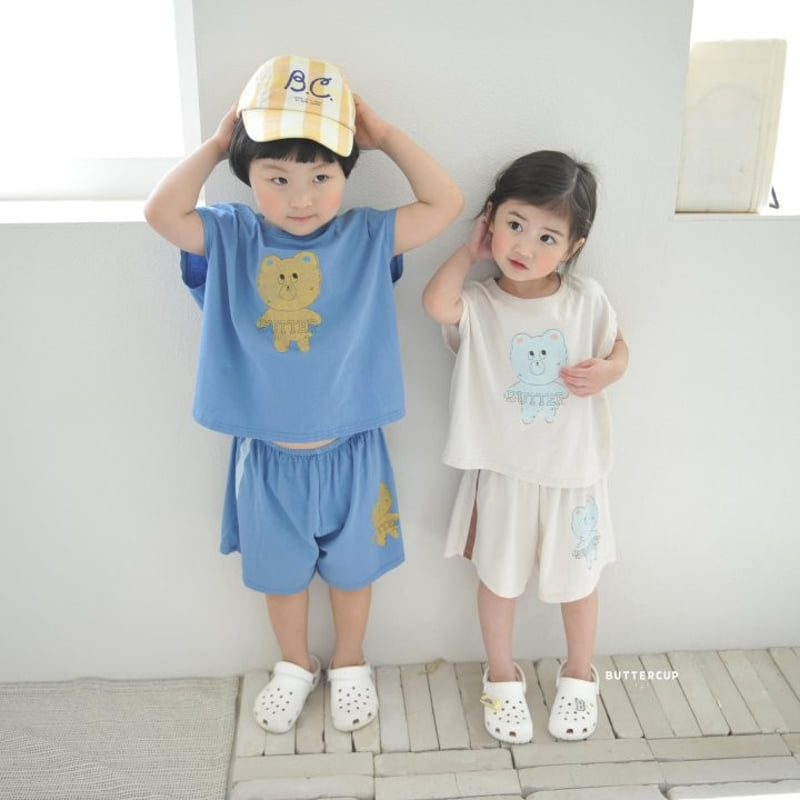 Buttercup - Korean Children Fashion - #Kfashion4kids - Bears Line Set