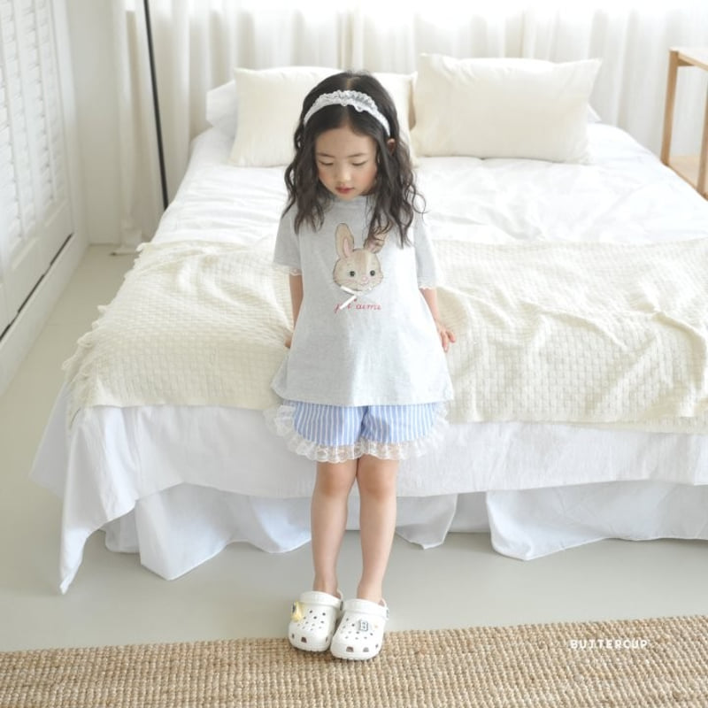 Buttercup - Korean Children Fashion - #childofig - Ribbon Rabbit Long Tee - 6