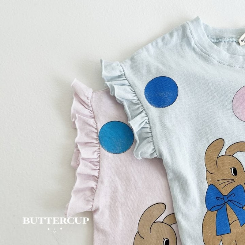 Buttercup - Korean Children Fashion - #childofig - Rabbit Bubble Tee - 4