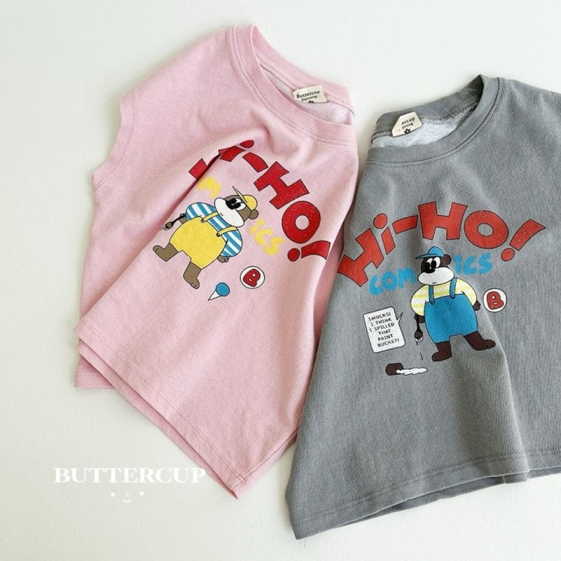 Buttercup - Korean Children Fashion - #childofig - Hi Ho Pigment Tee - 3