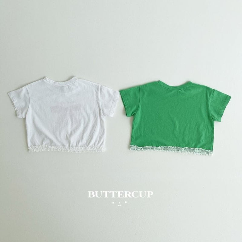 Buttercup - Korean Children Fashion - #childofig - Lace Ribbon Tee - 2