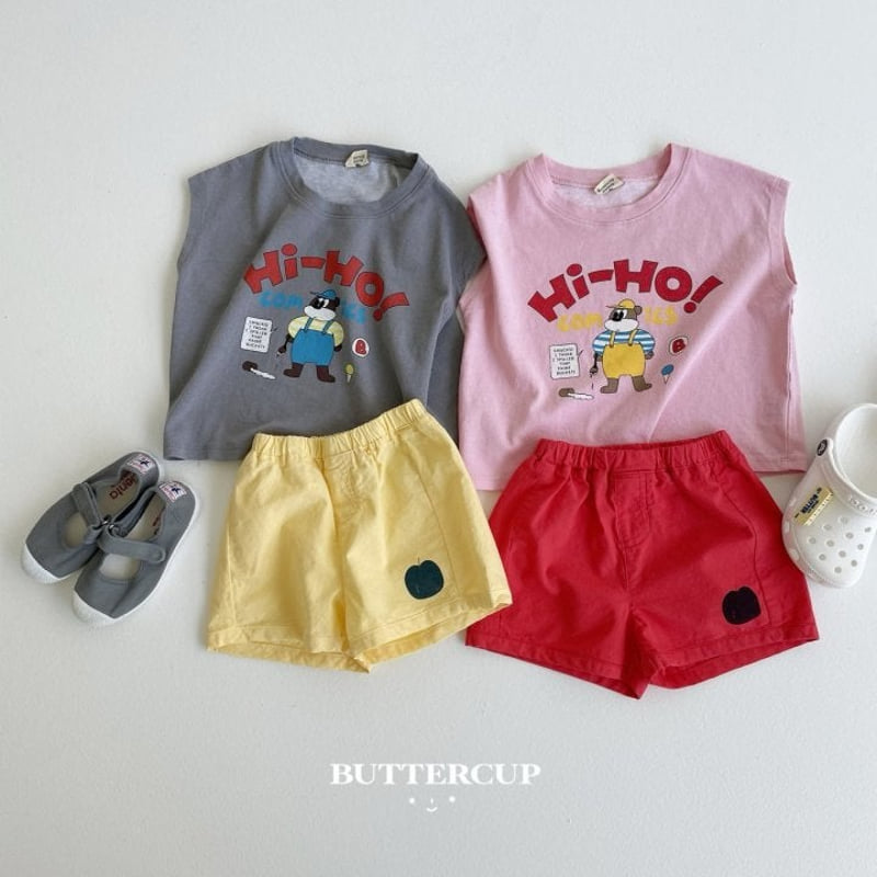 Buttercup - Korean Children Fashion - #childofig - Hi Ho Pigment Tee - 4