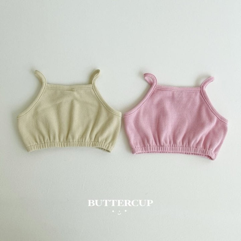 Buttercup - Korean Children Fashion - #childrensboutique - Ribbon Waffle Crop Tee - 2