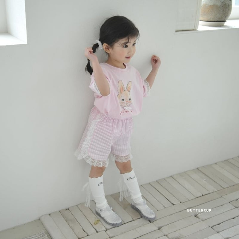 Buttercup - Korean Children Fashion - #designkidswear - Ribbon Rabbit Long Tee - 8