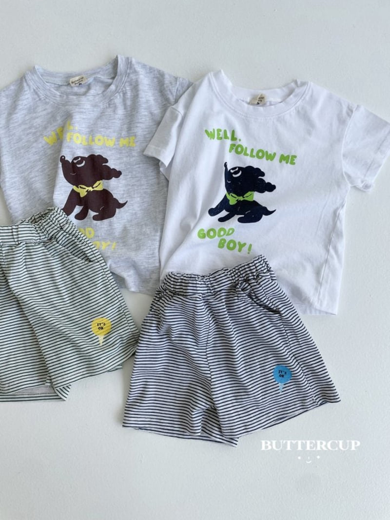 Buttercup - Korean Children Fashion - #designkidswear - Goodboy Puppy Tee - 8