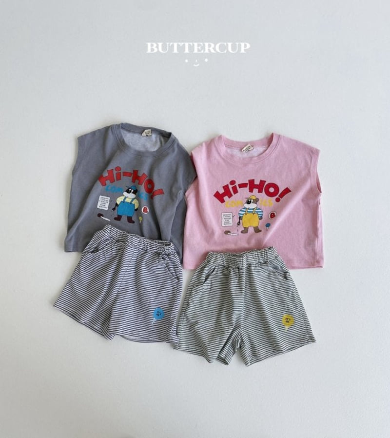 Buttercup - Korean Children Fashion - #designkidswear - Hi Ho Pigment Tee - 5