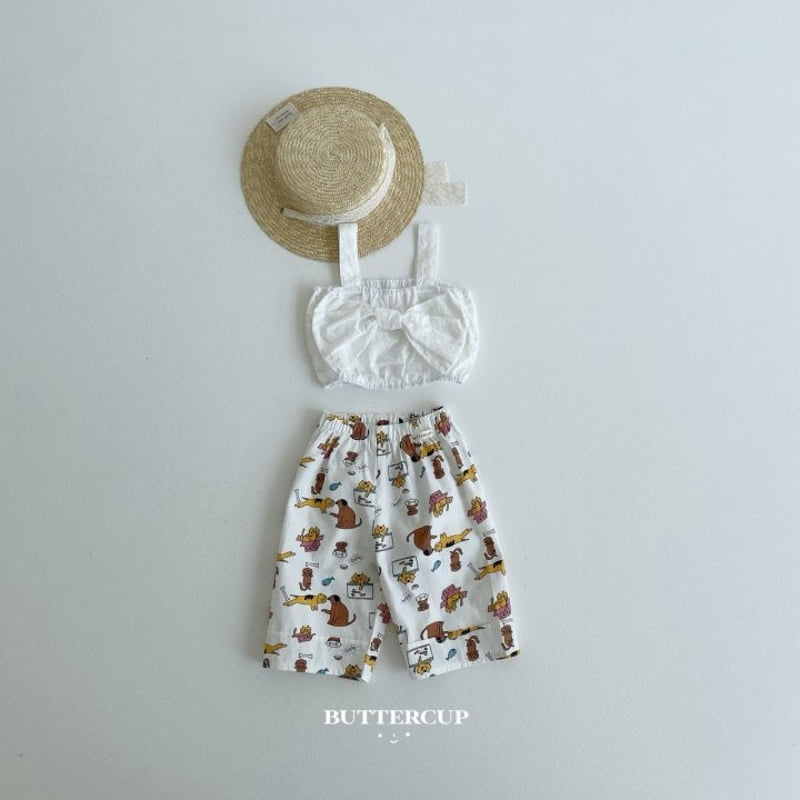 Buttercup - Korean Children Fashion - #designkidswear - Friends Curve Pants - 12