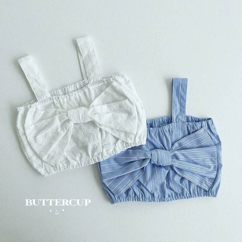Buttercup - Korean Children Fashion - #designkidswear - Big Ribbon Bustier - 2