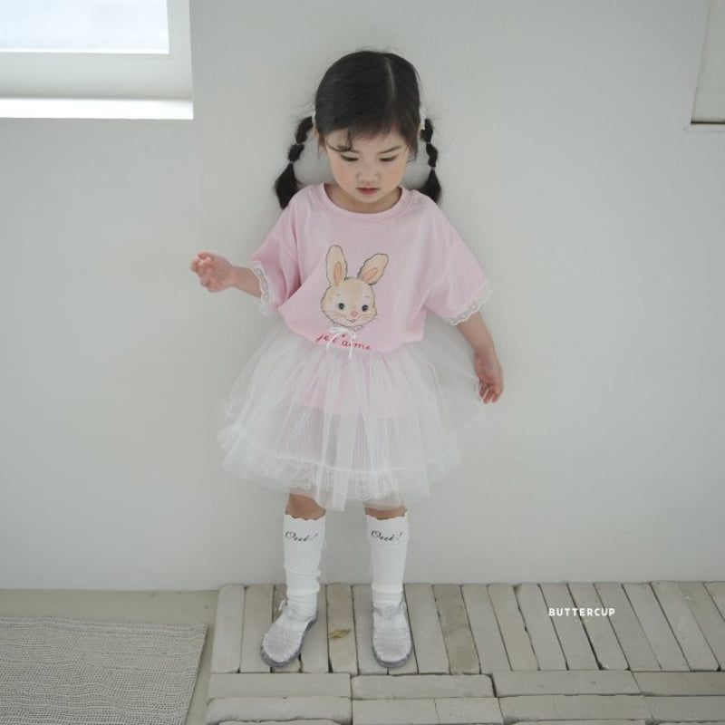 Buttercup - Korean Children Fashion - #discoveringself - Ribbon Rabbit Long Tee - 9