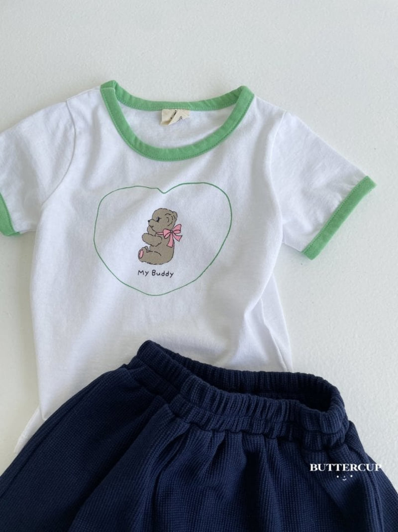 Buttercup - Korean Children Fashion - #discoveringself - Heart My Buddy Tee - 8