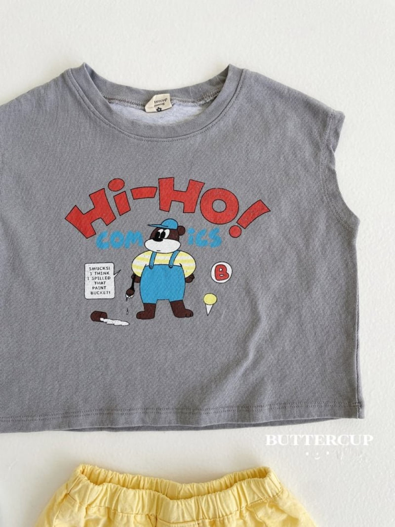 Buttercup - Korean Children Fashion - #fashionkids - Hi Ho Pigment Tee - 7