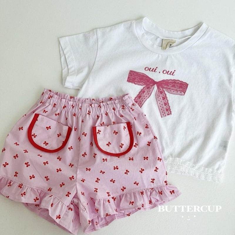 Buttercup - Korean Children Fashion - #fashionkids - Lace Ribbon Tee - 6