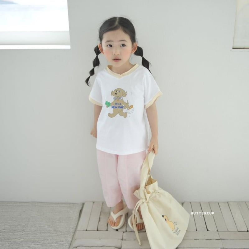 Buttercup - Korean Children Fashion - #kidsshorts - Picnic V Tee - 7