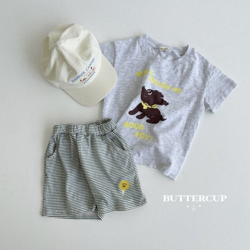 Buttercup - Korean Children Fashion - #kidsshorts - Goodboy Puppy Tee - 11